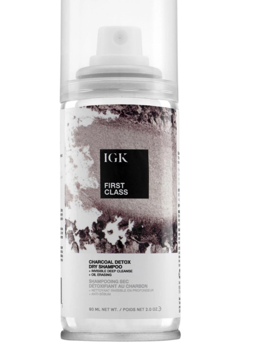 NWT IGK First Class Charcoal Detox Dry Shampoo Travel Size 2.0 oz